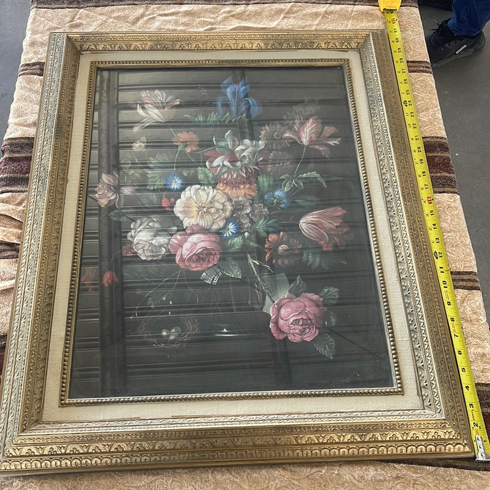 Home interior picture frame